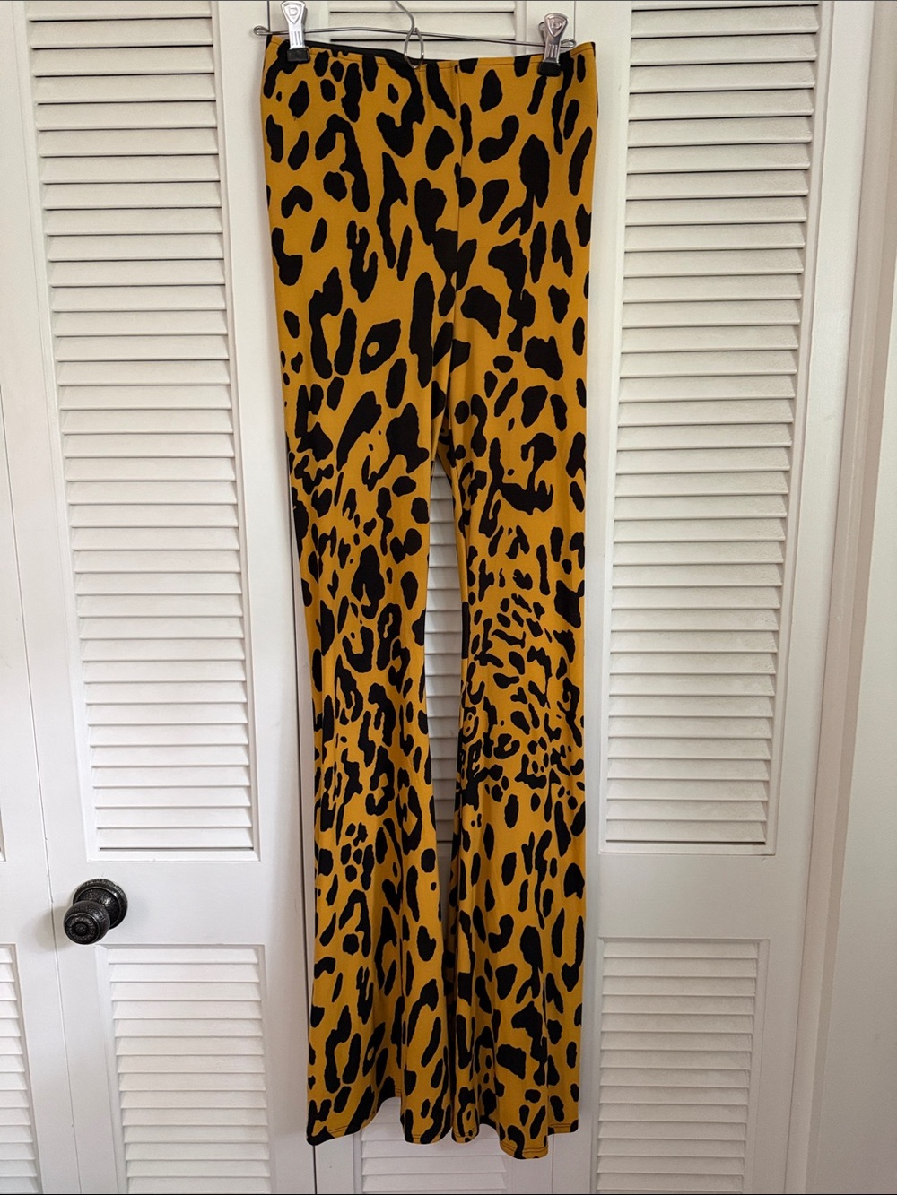 Show Me Your Mumu Bam Bam Bells leopard print medium